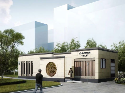 营根镇豪华组装型移动厕所